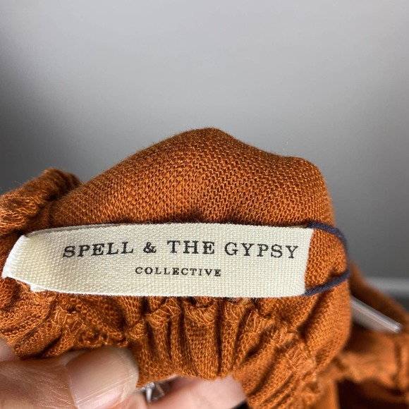 Spell & The Gypsy Collective Dress Mini Dress Boho Rani Mini Dress Size XXS NWT - Picture 8 of 12